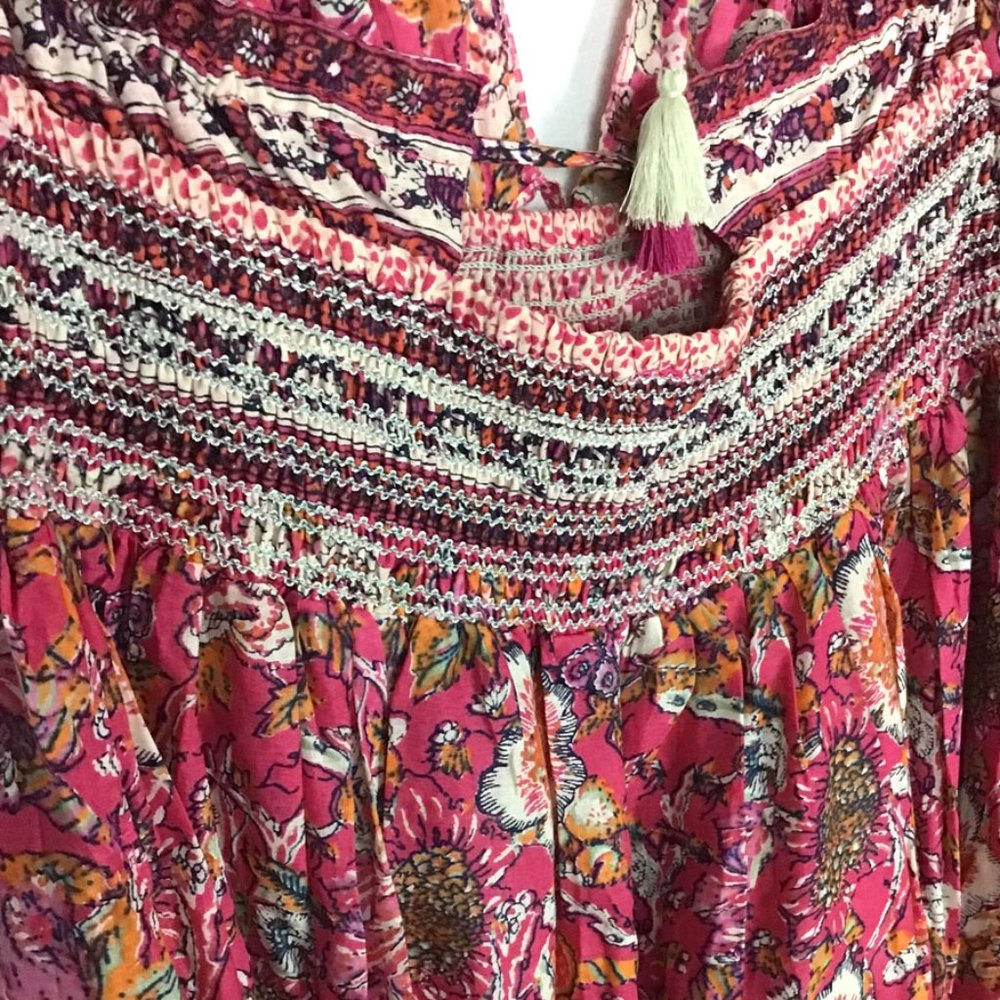 Free People Meadow Combo Real Love Print Maxi Dress - Picture 8 of 13